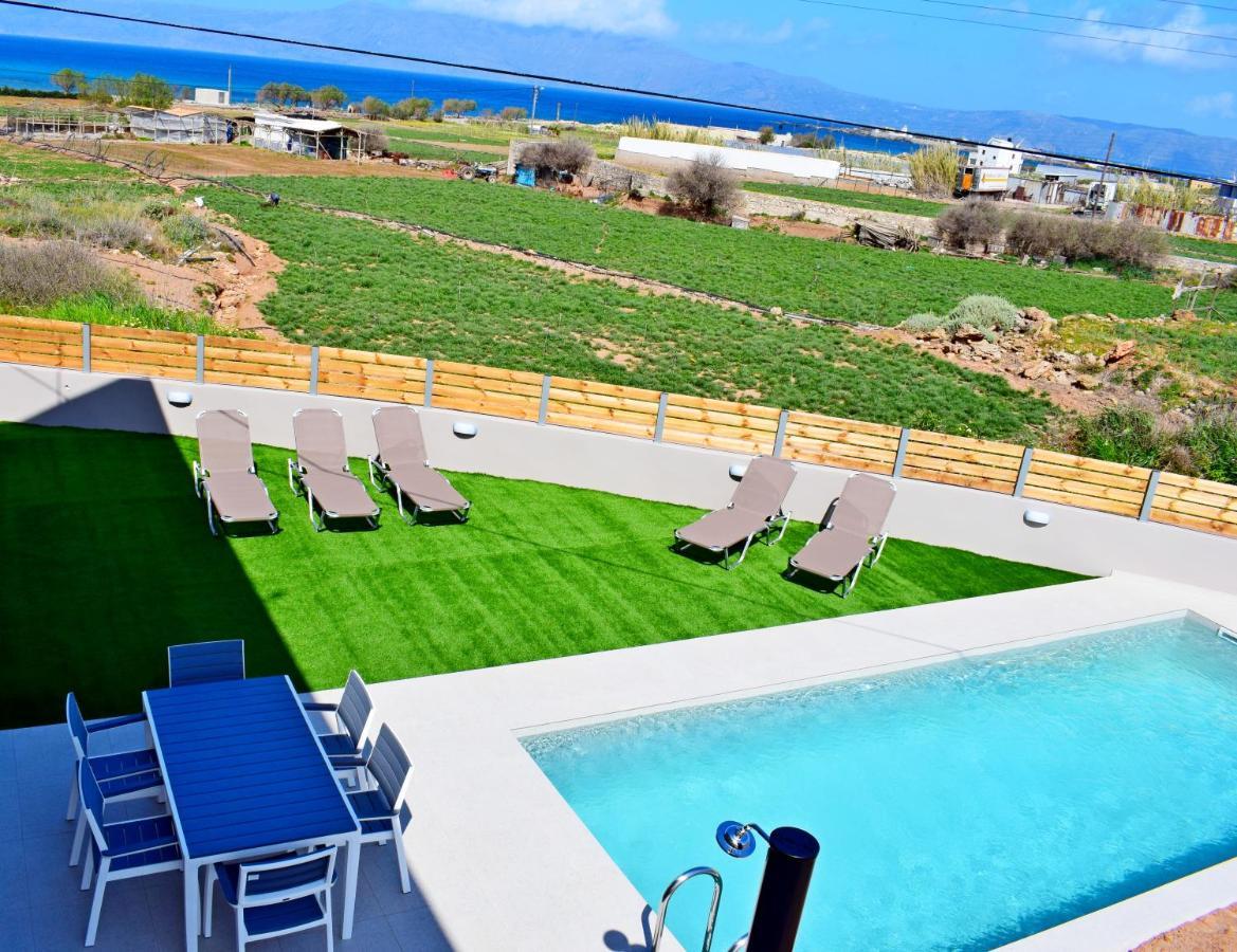 Balos Residence Private Pool Seafront Seaview Κίσσαμος Εξωτερικό φωτογραφία