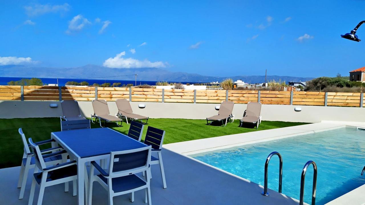 Balos Residence Private Pool Seafront Seaview Κίσσαμος Εξωτερικό φωτογραφία