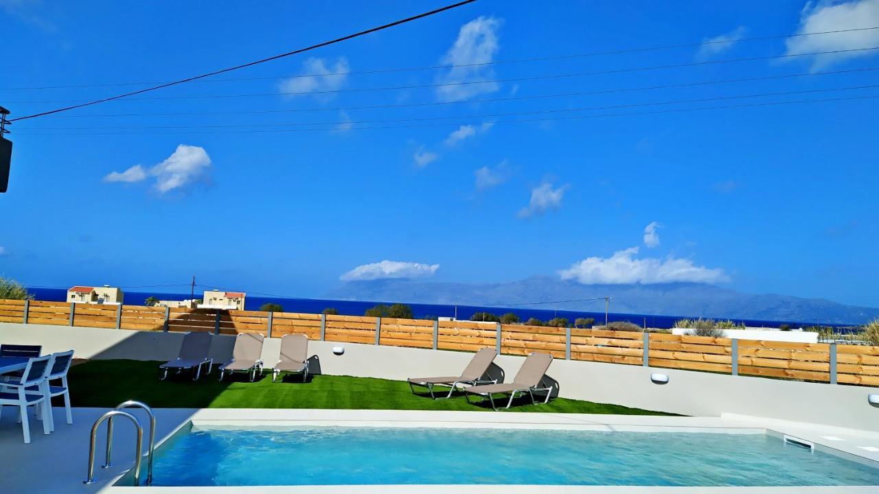 Balos Residence Private Pool Seafront Seaview Κίσσαμος Εξωτερικό φωτογραφία